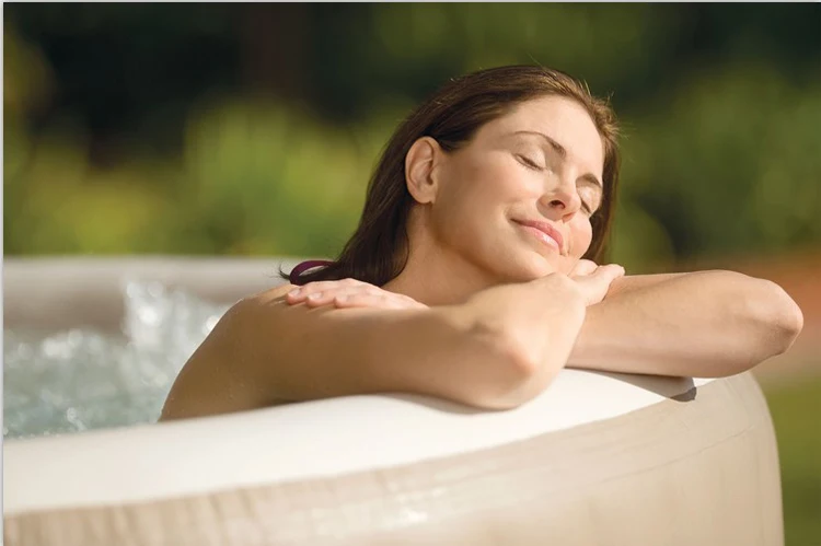 
INTEX 28404 Bubble SPA tubs leisure bath swimming massage bathtub inflatable hot tub 