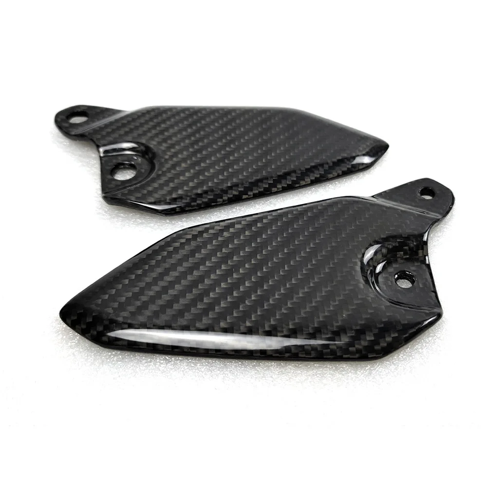 For Kawasaki Ninja Z900rs Z 900rs 3K Carbon Fiber Motorcycle Accessories FootPeg Footrest Rear Set Heel Plates 2018-2020