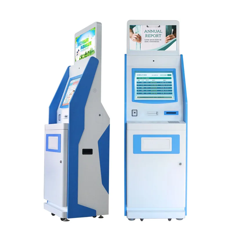 Customized multifunctional computer document scanning self service print kiosk for hotel/bank/medical self-service Kiosk