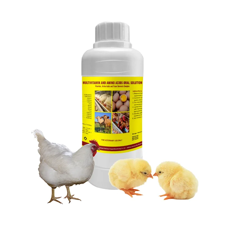 multivitamins include Methionine lysine hydrochloride threonine tryptophan histidine arginine aspartate serine glutamic proline