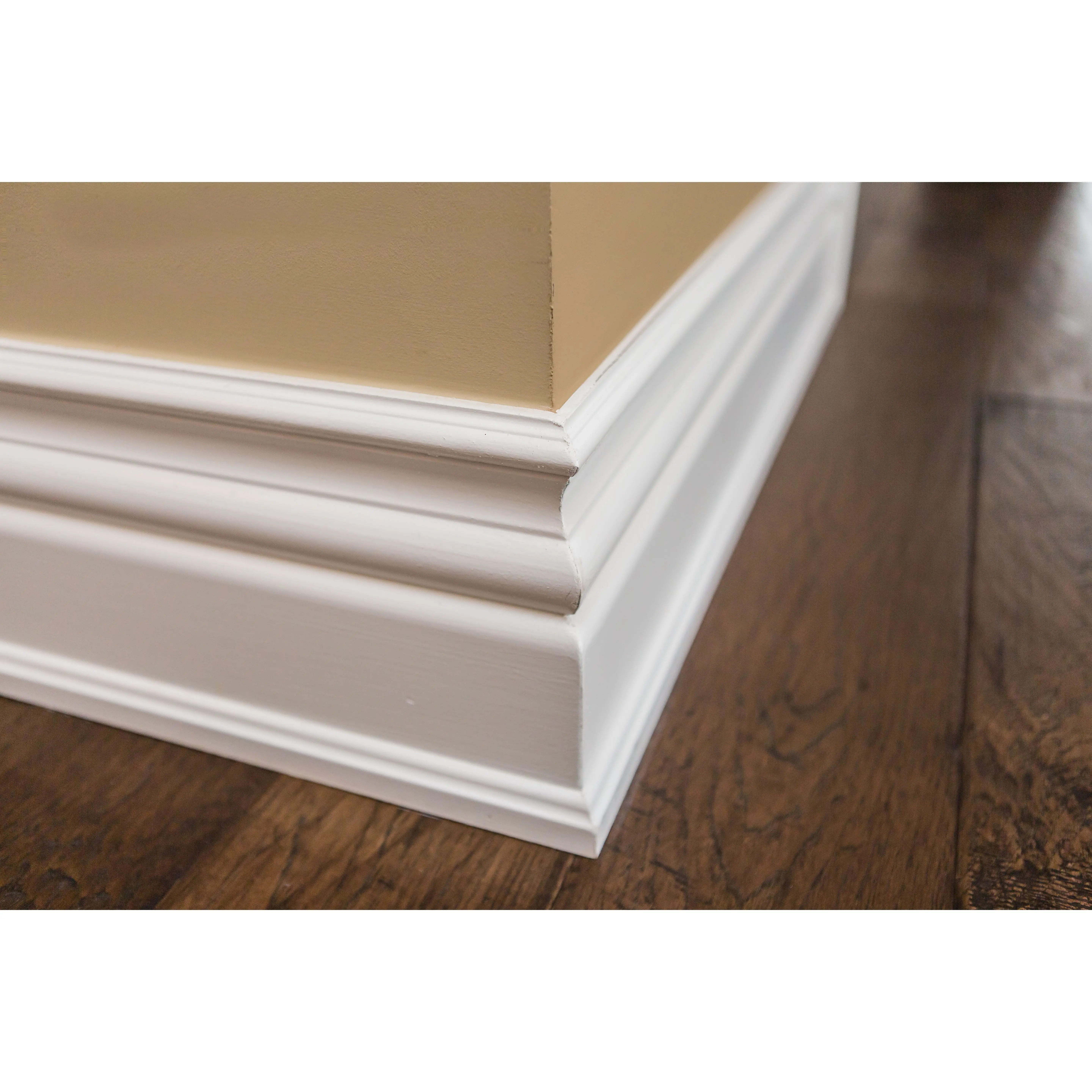 Chinese decorative wood moulding interior home wood half round bead solid wood baseboard