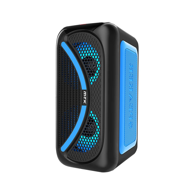 
Best Outdoor HIFI Wireless BT Speaker Support BT 5.0 TF card FM Radio AUX USB & Mic Full Range Speaker 