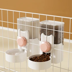 factory cat treat dispenser bird dog food cages metal automatic hanging bottle pet water dispenser slow feeder dog bowl