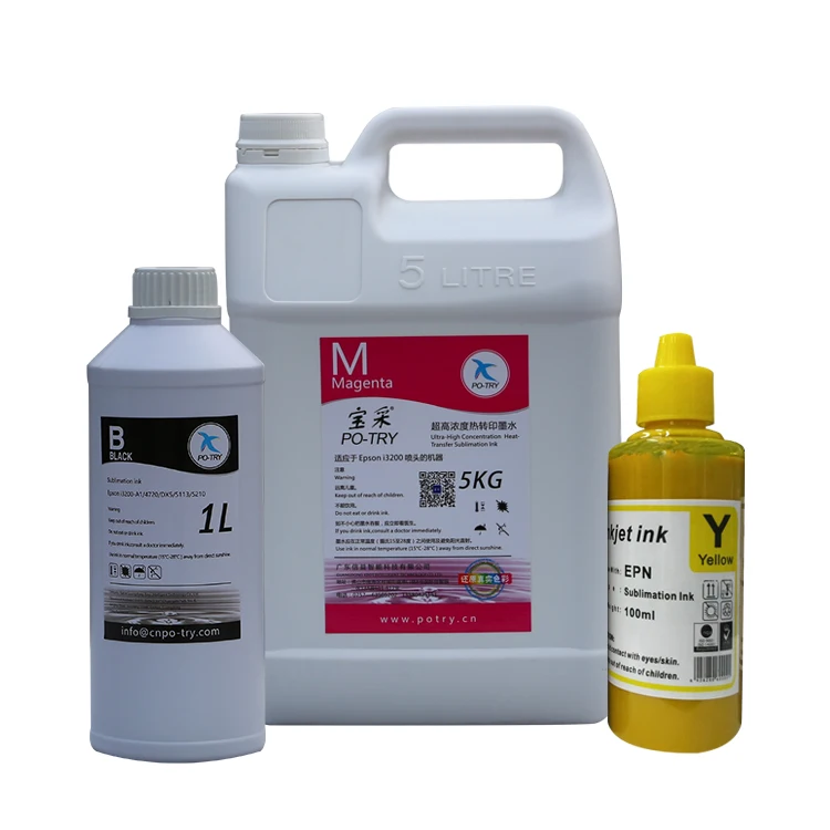 Dye Sublimation Ink Supplied By Iconway Sublimation Ink Dye Sublimation Textile Ink For Epson Series