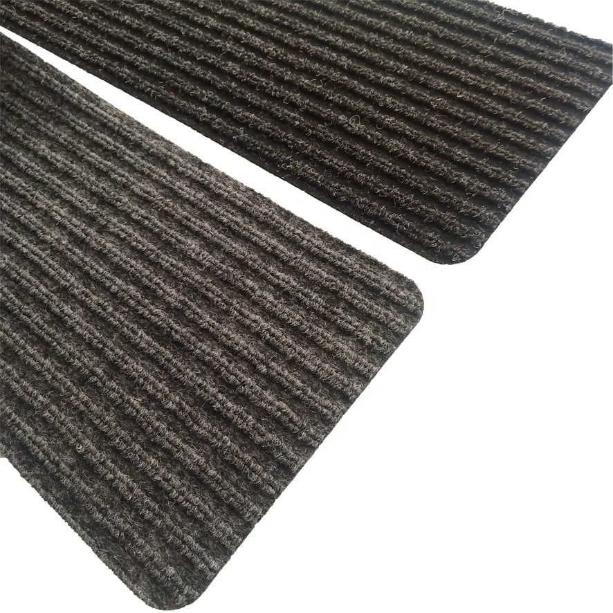 Carpet Stair Treads Set of 15 Non Slip Skid Rubber Runner Mats or Rug Tread