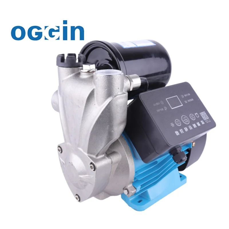 NEW Stainless steel self-priming pumps Electric Digital Display Automatic Centrifugal Self Prime Pressure Booster Water Pump