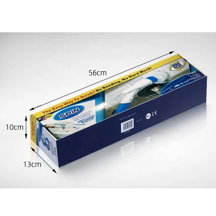 Телескоп Аккумуляторный автоматический 360 спин вращающийся окна автомобиля ванная кухня туалет скруббер зубная щетка электрическая щетка для чистки