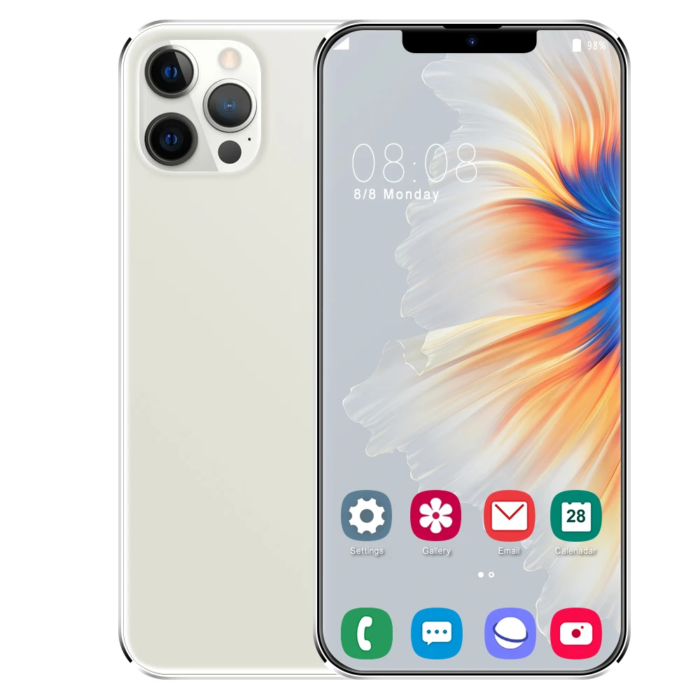 I13 pro max 6 7 дюйма высокой четкости с функцией распознавания лиц оригинальный смартфон 16GB + 512GB продолжительное время работы в режиме ожидания: держатель для мобильного телефона