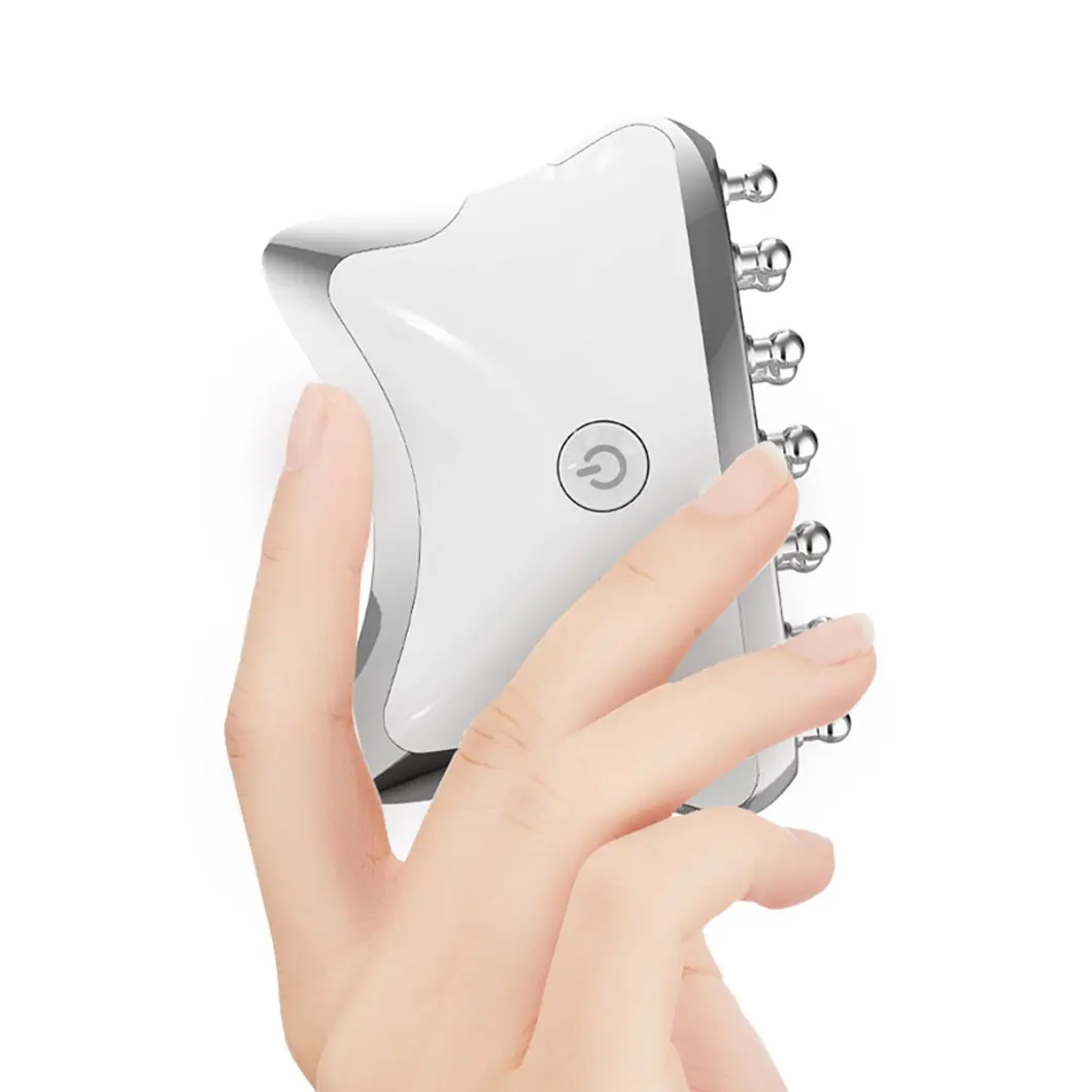 EMS new face massager 2024 red light body foot eye massage mini machine face vibration massager
