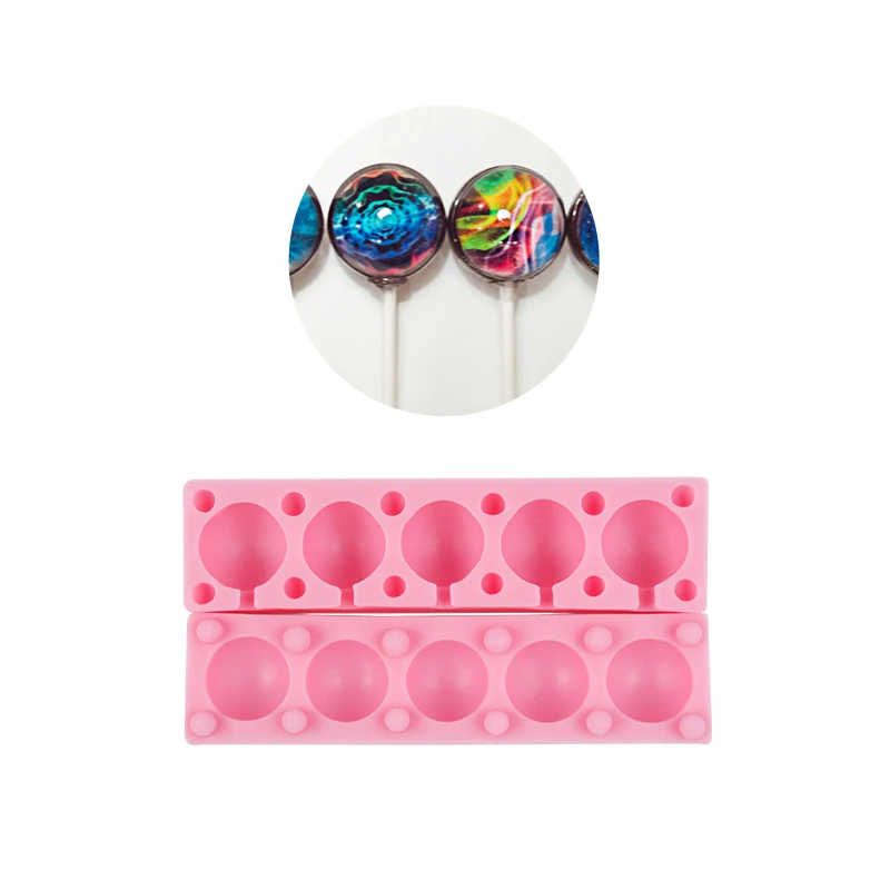 
Silicone lollipop mold fondant cake decorating tools silicone mold for candy 