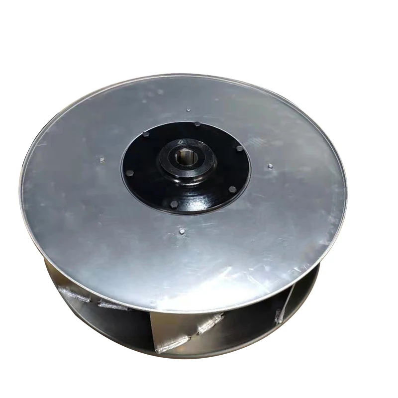 Aluminum alloy centrifugal fan impeller oil mist purification dust removal fan blade