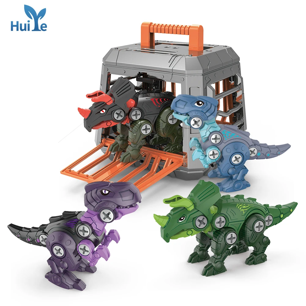 Huiye Disassembly and assembly dinosaur toy kids educational toys for boys construction toys