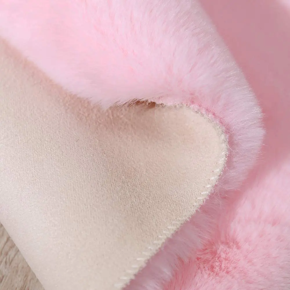 Living Room Soft Touching Extremely Comfortable Floor Mats Shaggy Thick Fluffy Bedside Rug Faux Rabbit Fur Area Rugs