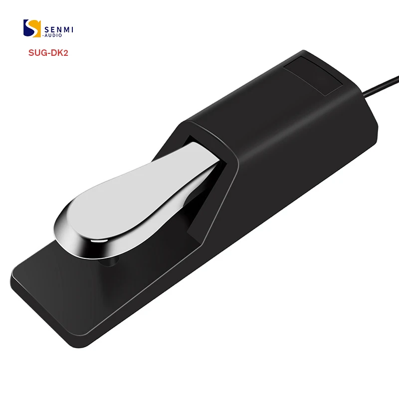 SUG-DK2 High Quality Polarity Switch Damper Pedal Universal Sustain Pedal For Electric Piano Keyboard