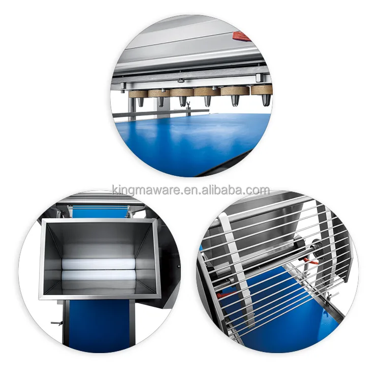 Fully Automatic Corn Biscuit Cookies Snacks Making Machine With Different Mould Styles