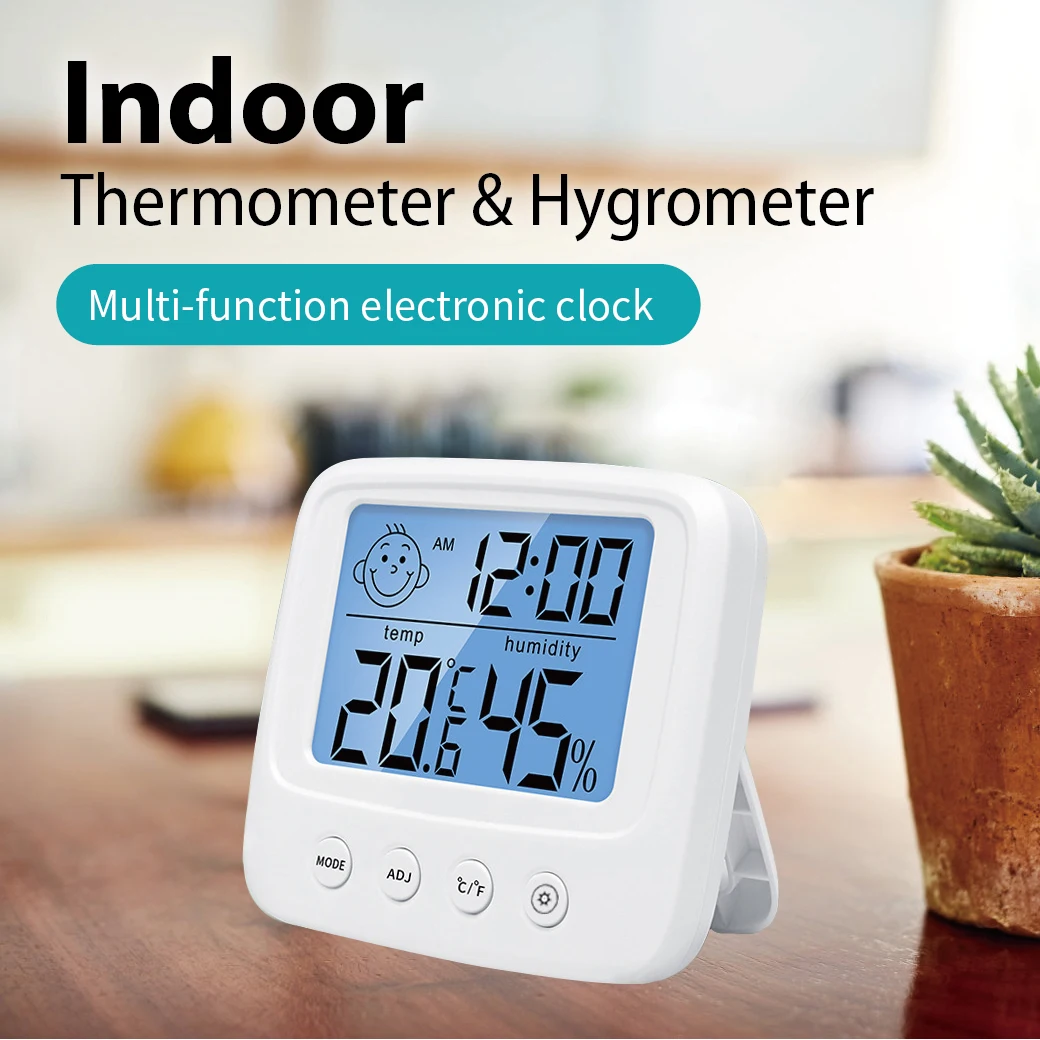 Multifunction Digital Display Household  Mini room thermometers Hygrometer Digital  hygrometer thermometer