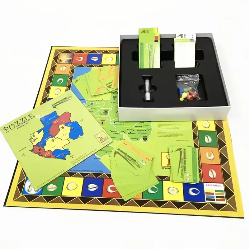 Wholesale OEM/ODM New Arrival Custom Crowdfunding Playing Games Board Game With Your Own Design