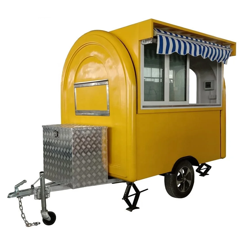 Hot sale furniture factory direct sale mobile kiosk hot food trailers fully equipped food truck