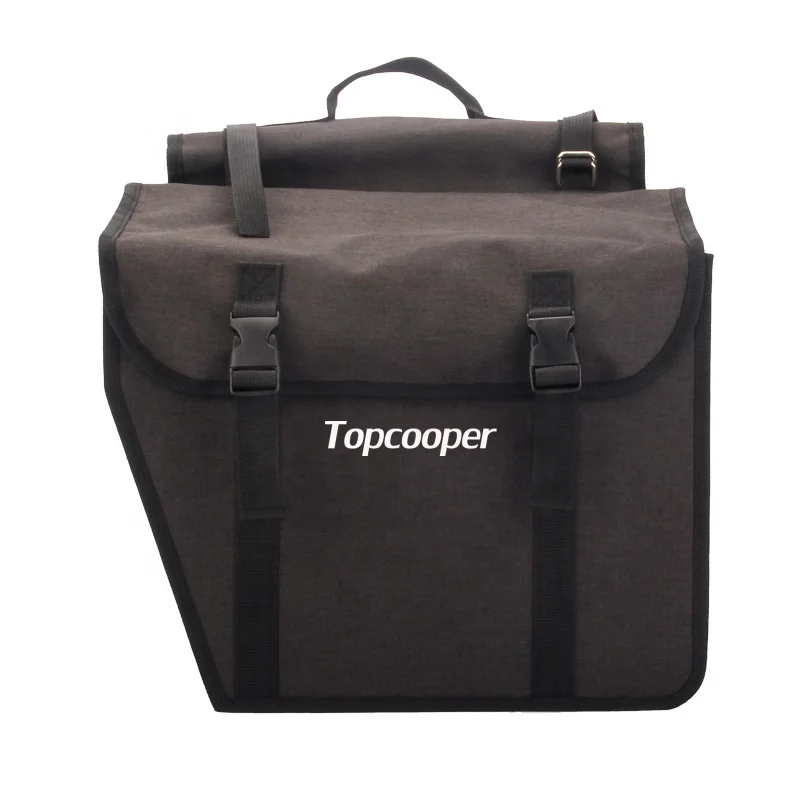 Erik New Design Durable Yet Lightweight Polyester Bicycle Panniers With Adjustable Hook   Reflective Trim For Outdoor