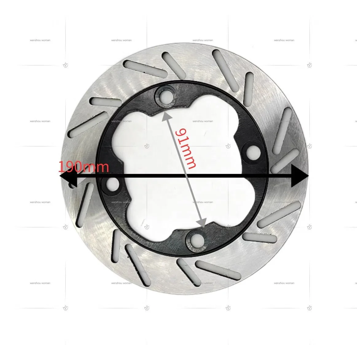 custom made motorcycle brake rotor brake disc off-road motorbike Rear brake disc