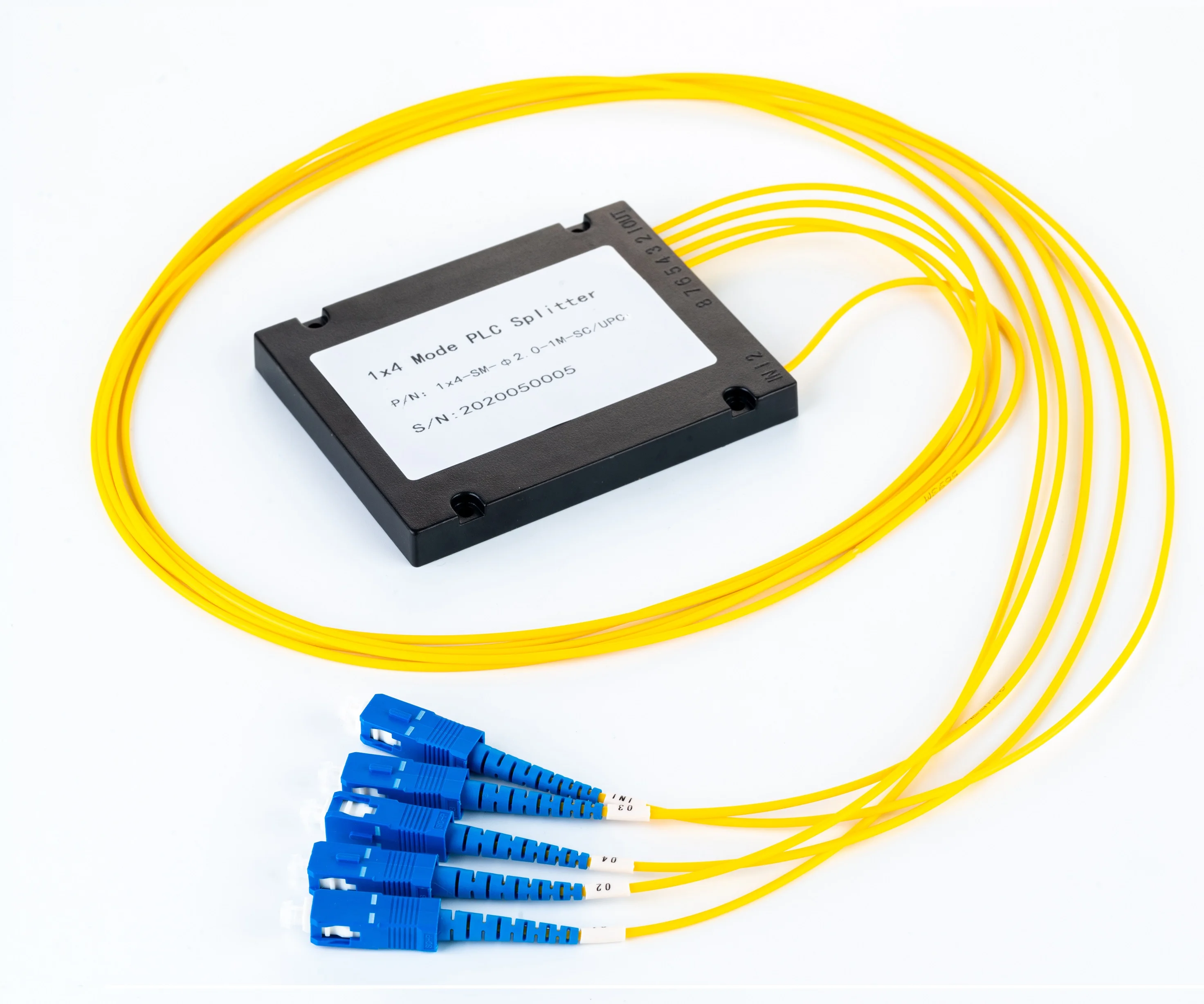 FTTH 1x2 1x4 1x6 1x8 1x16 1x32 1x64 ABS Box PLC  Splitter