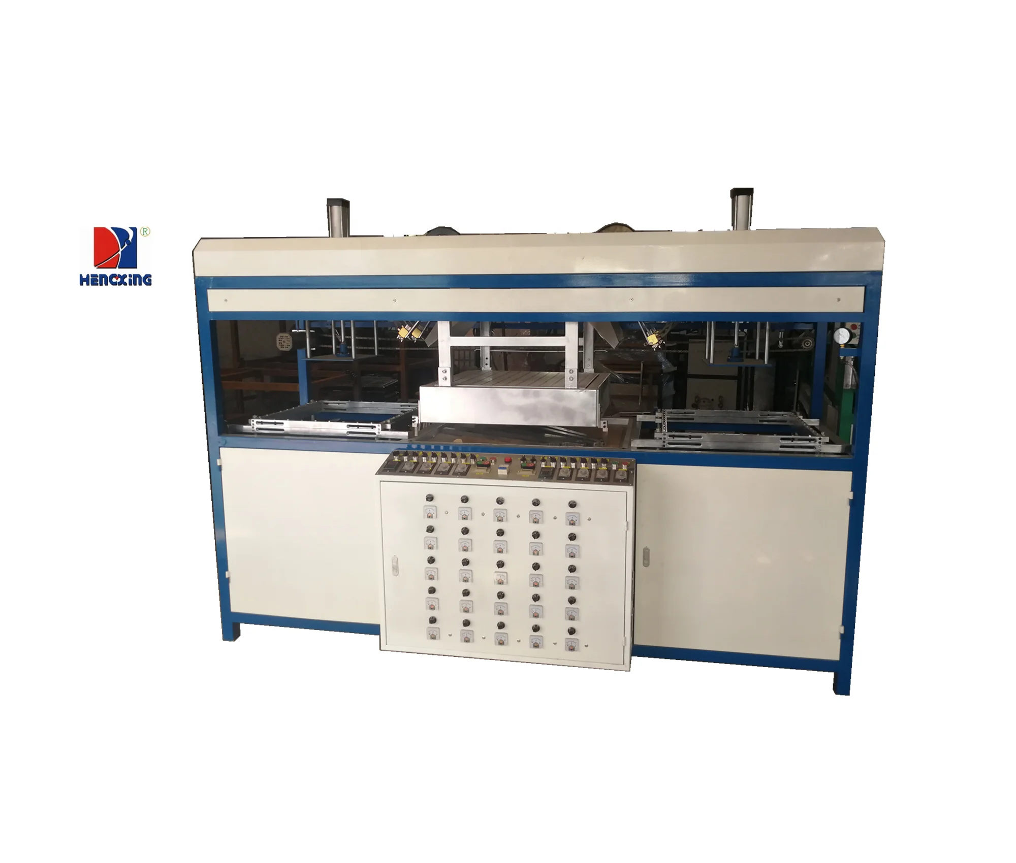 Take away food plate two tables thermocol forming machine for sale