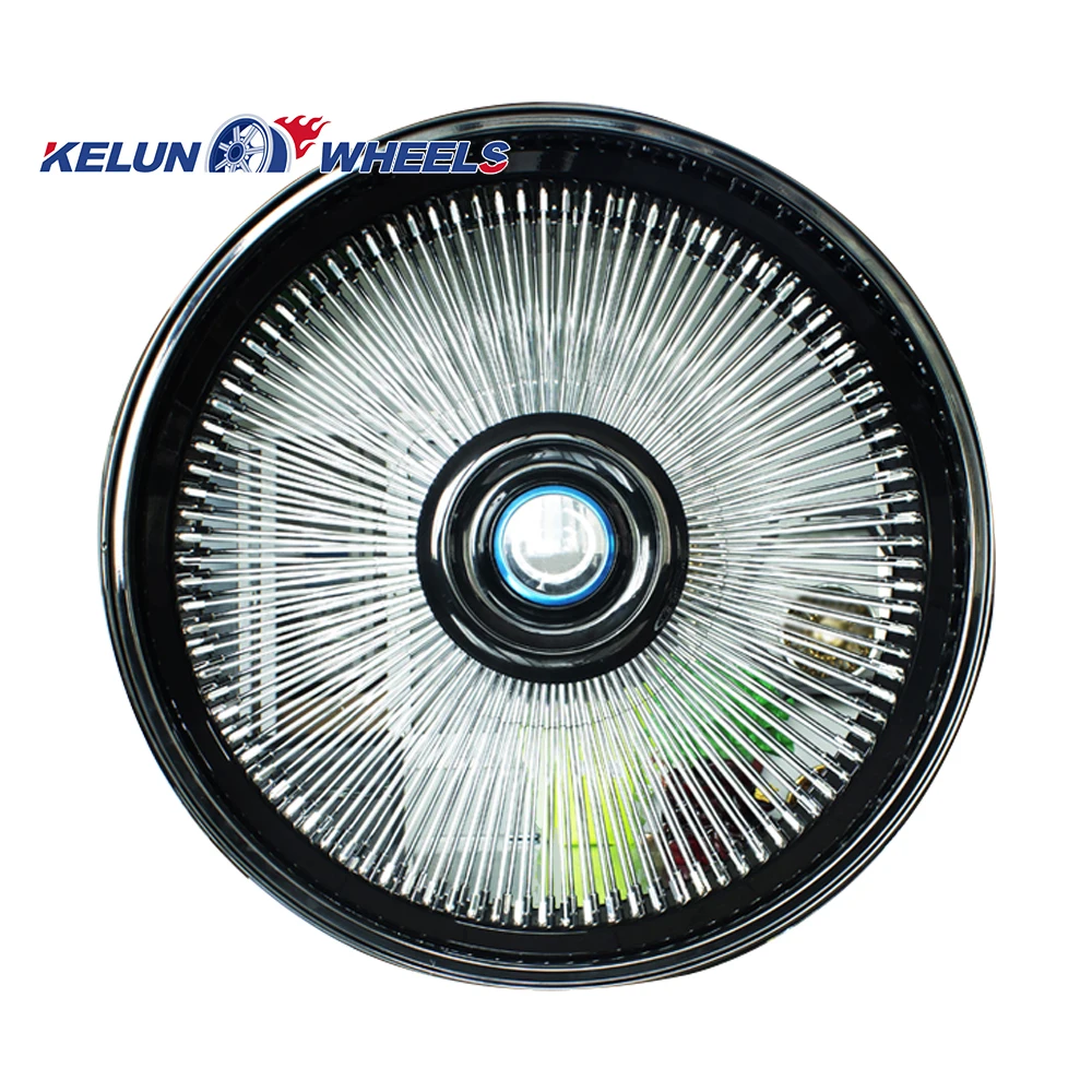 big size Forgiato Wire Wheel Most Selling 28 Manufacturer Chrome Forged spoke Rims