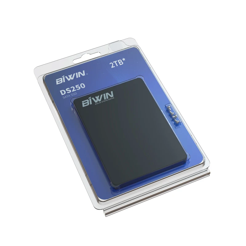 BIWIN DS250 оптовая продажа 2,5 дюймов SATA Ноутбук 3D TLC SSD Внутренний твердотельный жесткий диск SSD 128 ГБ 256 512 1 ТБ 2 ТБ