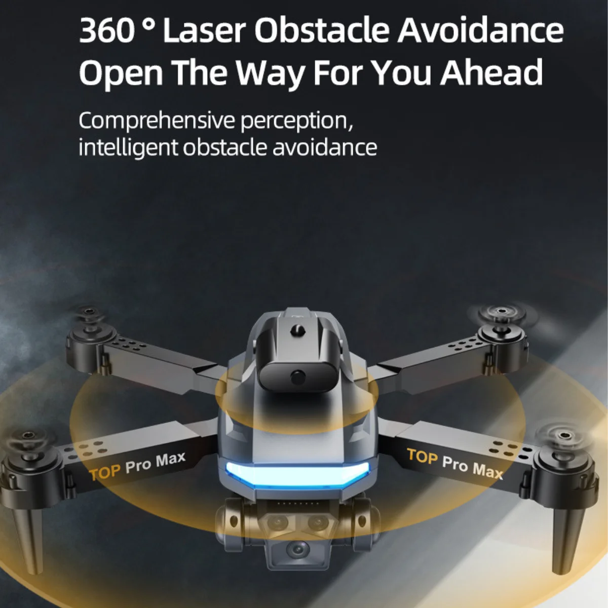 Custom beginner drone four side obstacle avoidance indoor hover optical flow drone with 8k camera dual rc drones