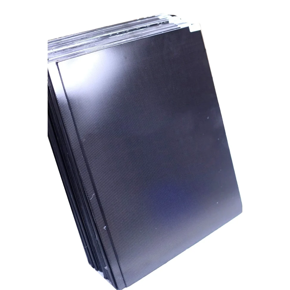 High Quality Glossy 3K  Plain Twill Carbon Fiber Plate Board Heat Resistant Fiber Carbon Sheet