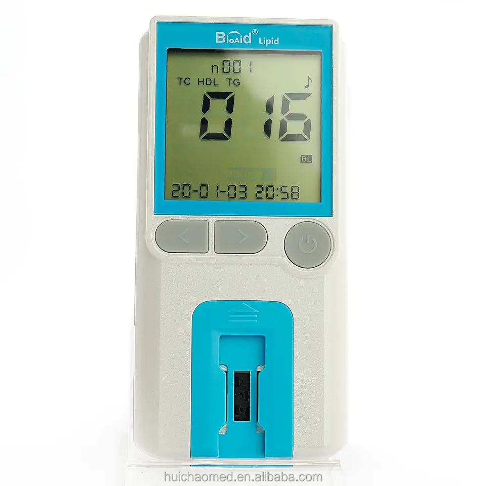 Home Use Cholesterol meter Portable Lipid Meter 3 in 1 cholesterol test kit