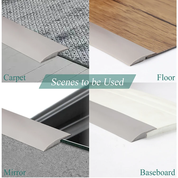 9.84FT  Self Adhesive Carpet to Tile Floor Edging Trim