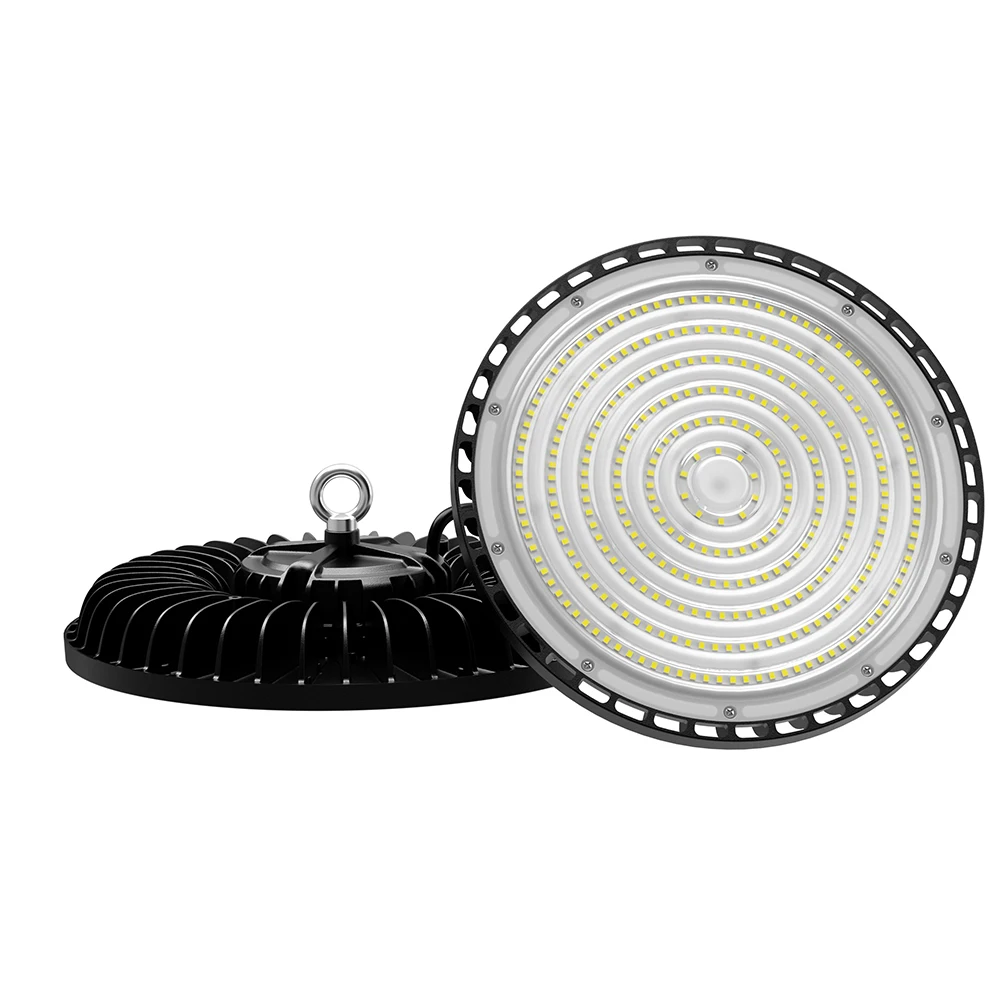 IP65 Waterproof 60 90 120 Beam Angle CCT Selection 240W Warehouse LED UFO High Bay Light