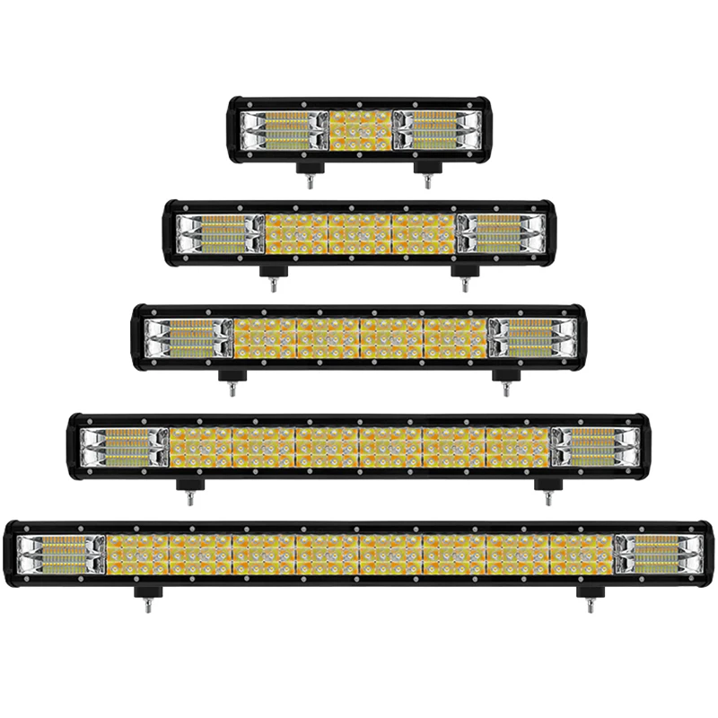 180w 252w 288w 360w 432w led bar lights 12inch 18inch 20inch 25inch 31inch roof light bar led bars off road for truck