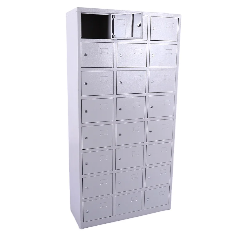 Factory Supplied Steel Storage medicine Lockers Cabinet 21 Door Locker Cabinet for hospital