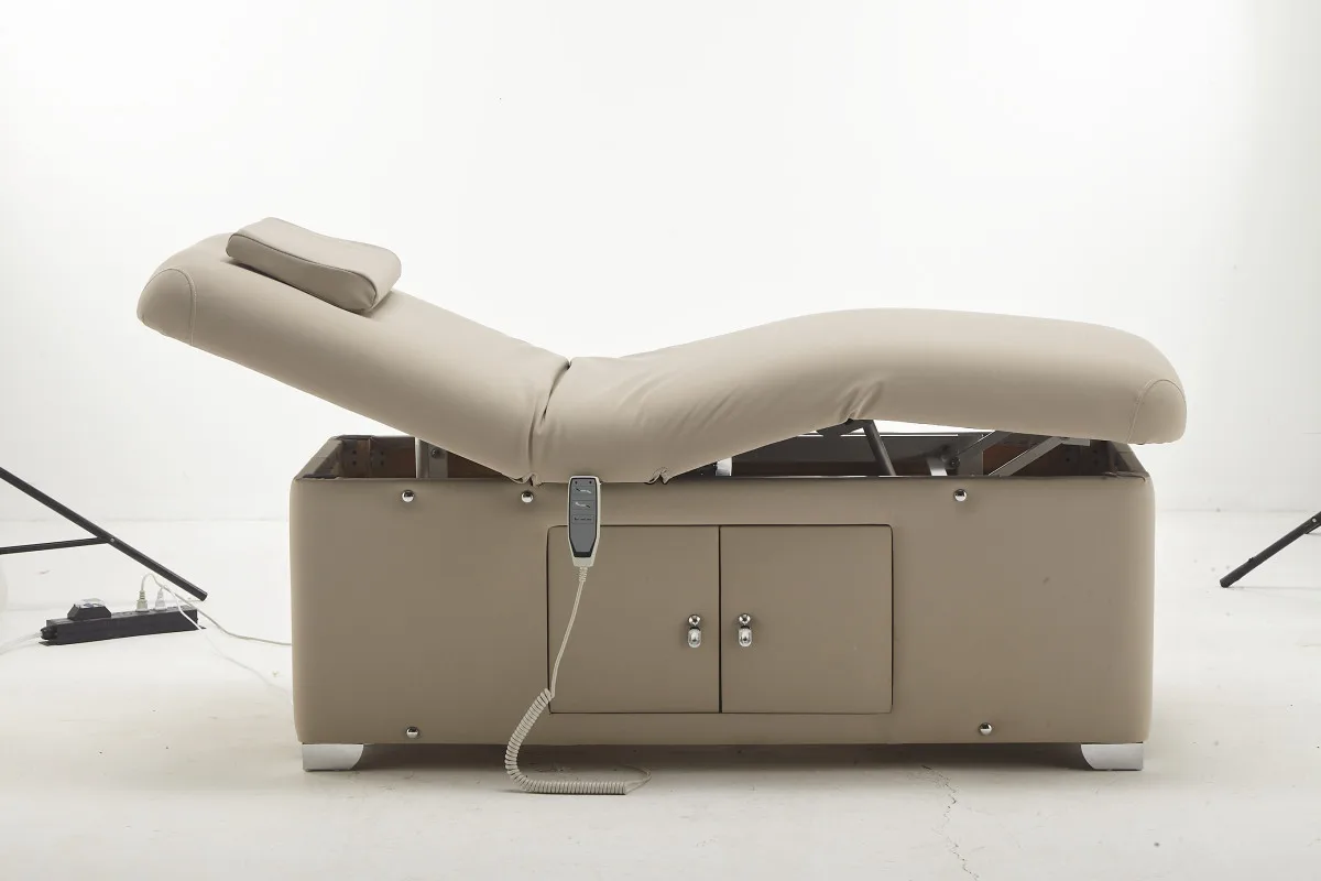 Hot Sale Hair Salon Equipment Furniture Table Beauty Spa Electric Cosmetic Massage Facial Bed Manufacturers For Beauty Salon