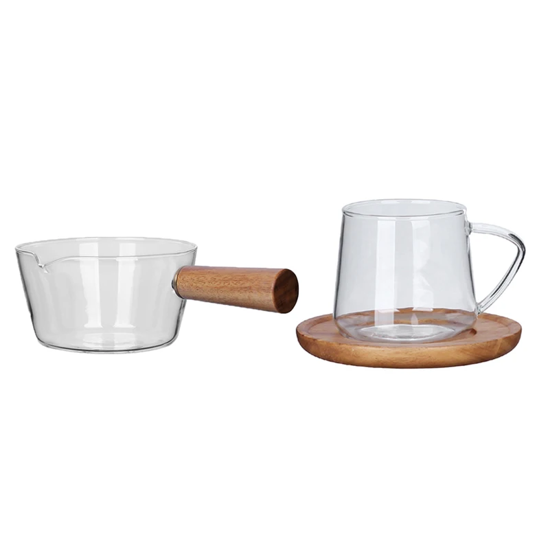 Подарочная рекламная чашка Amazon из боросиликатного стекла, кухонный набор