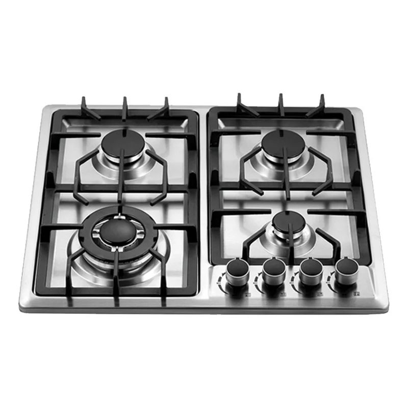Manufacturer Cooking appliance 3 gas burner cooktops 24 inch estufa empotrable a gas de vidrio templado LPG/NG for sale