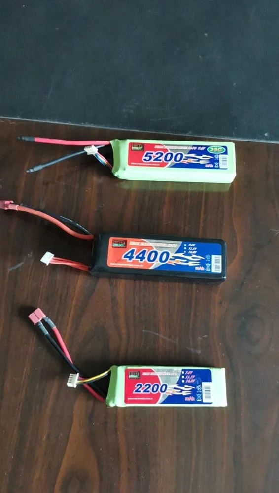 30C 11.1V RC Batteries 11.1V  4400mAh Rechargeable Li-Polymer Battery
