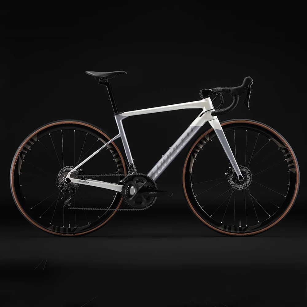 Good quality 8.5kgs disc brake lightweight full carbon fiber road bike with full 105 R7020 22spd groupset