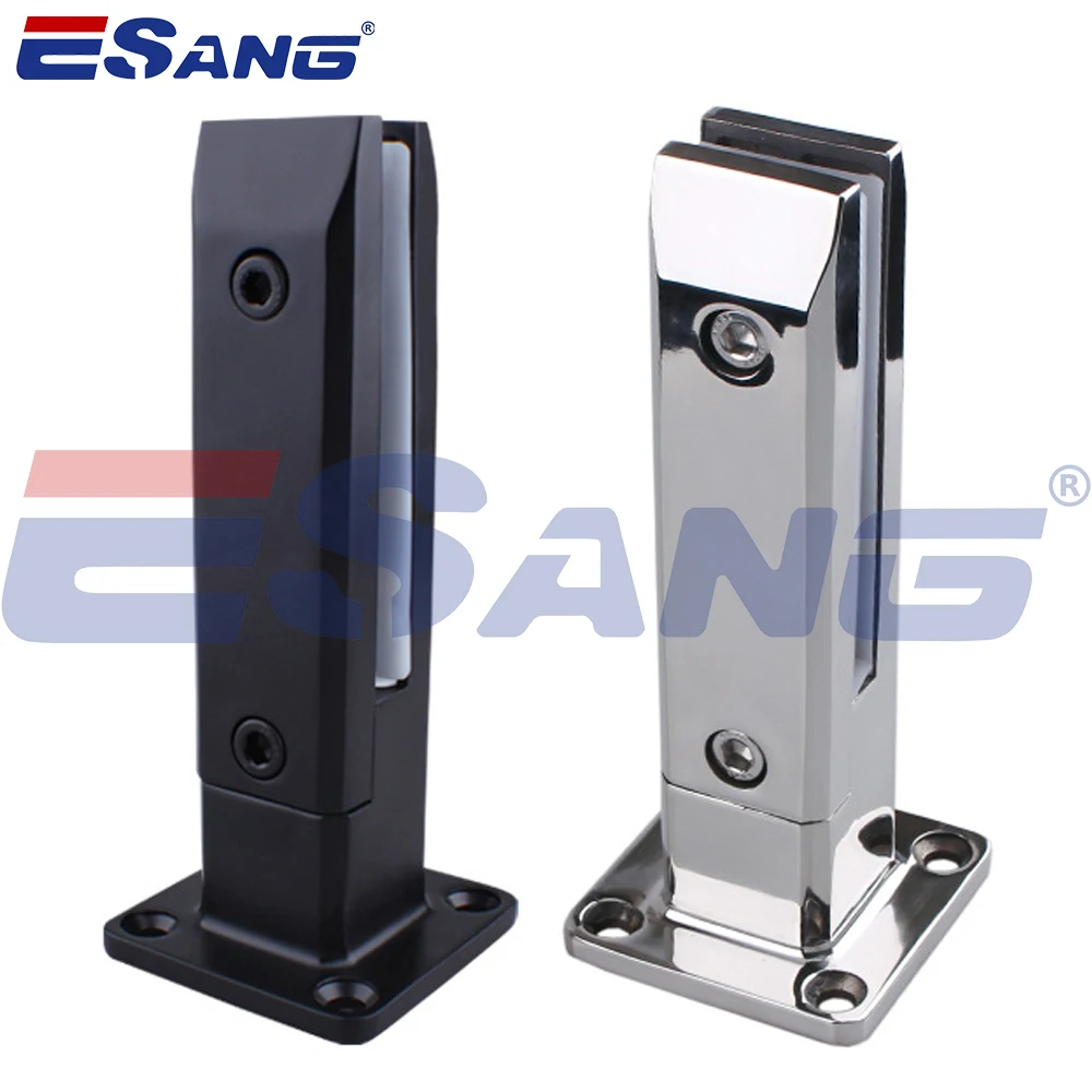ESANG Railing Pool Fence Spigot Clamp Polish SS304 316 Stainless Steel Glass Spigot