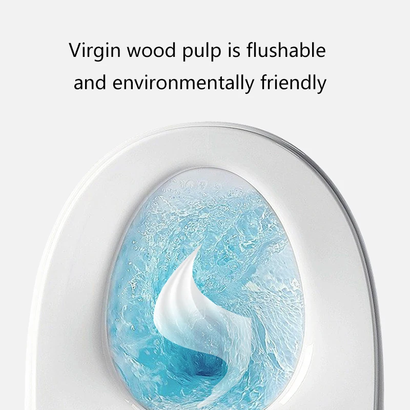 Wholesale Customized Wet Toilet Paper 10 Pieces Flushable Low MOQ Organic Wet Wipes