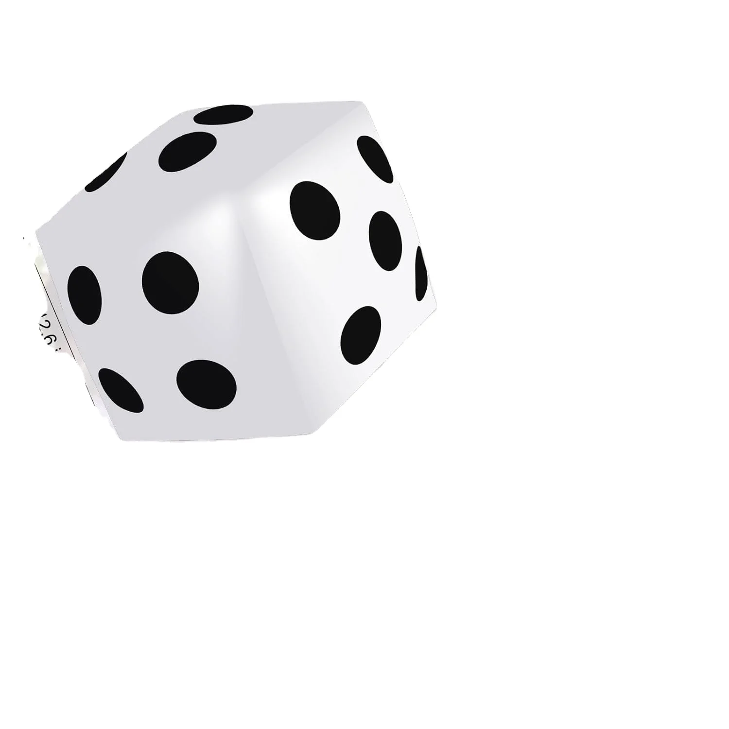 Manufacturers Sell Black White PVC Inflatable Dice Toys Adults Kids Party Outdoor Activities Swimming Inflatable Toy Accessories