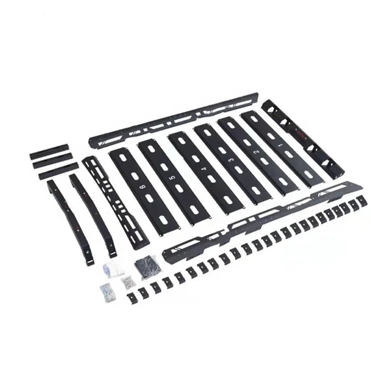 TOPLEADER AUTO PARTS New Style Auto Roof Rack For To yo ta Land Cruiser  Cargo Carry Roof Rack