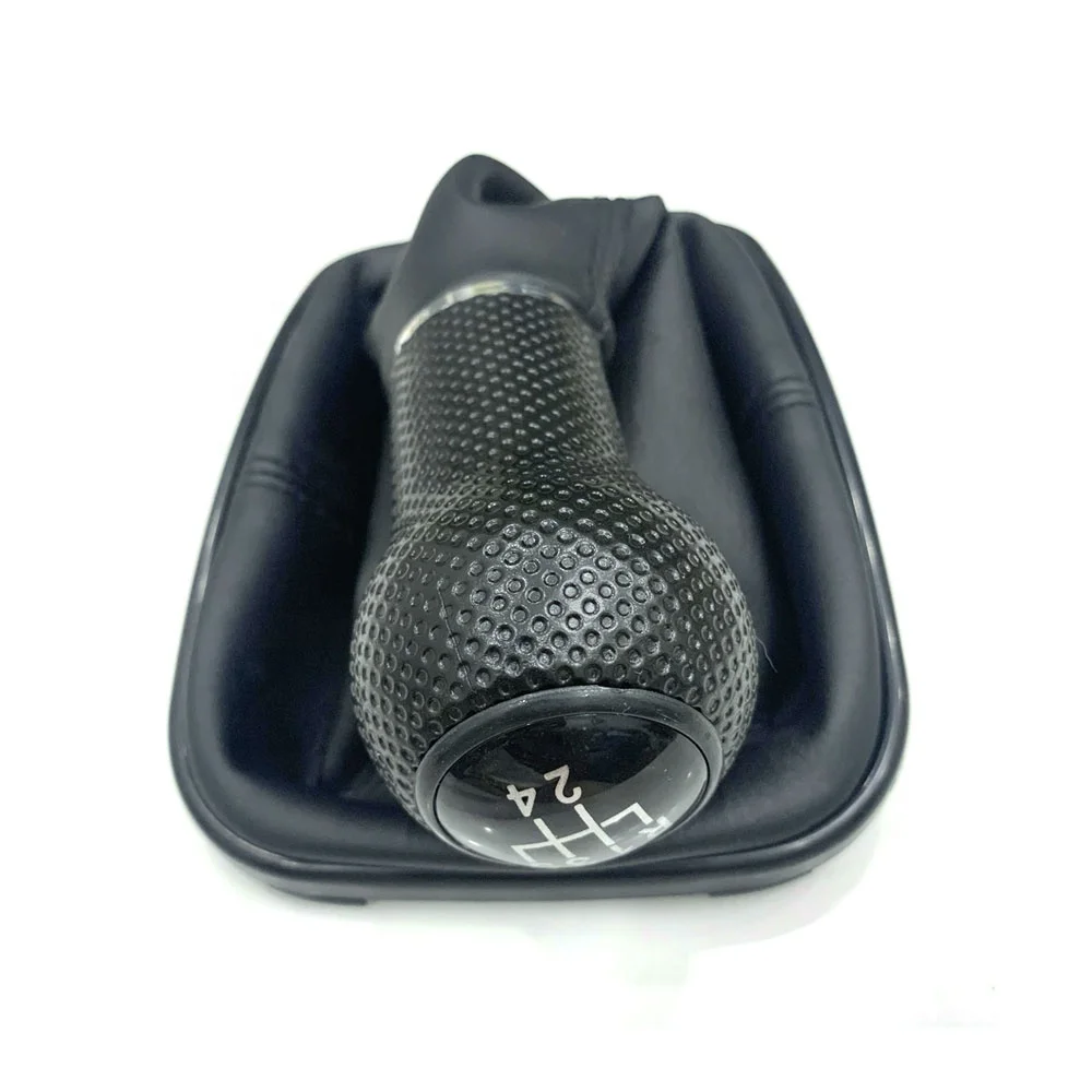 12mm 23mm For Volkswagen VW Golf 4 IV Mk4 Gti R32 Bora Jetta 5 Speed Black Frame Gear Shift Knob Lever Gaiter Boot 1999-2004