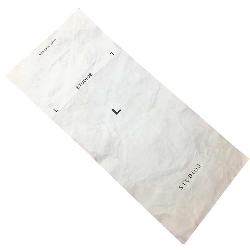 Custom logo Colour Printing Waterproof Tyvek Material Tag Paper Label