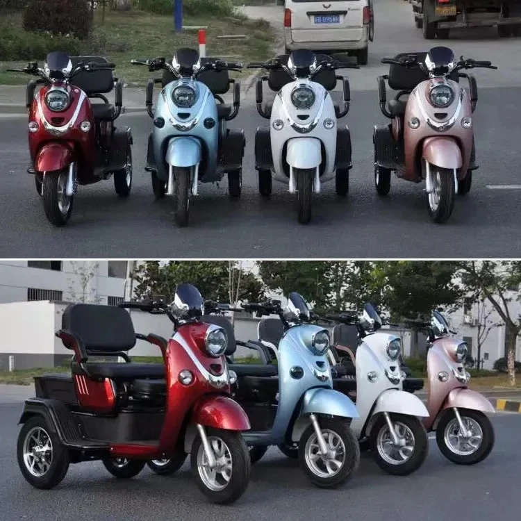 2024 New China Hebei electric passenger tricycle three-wheeled motorcycle for sale at the most favorable price