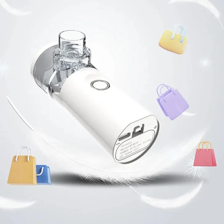 Factory Price Ultrasonic Medical Equipment Home Compressor Inhaler Mask Portable Mesh Handheld Baby Pocket Nebulizer Machine