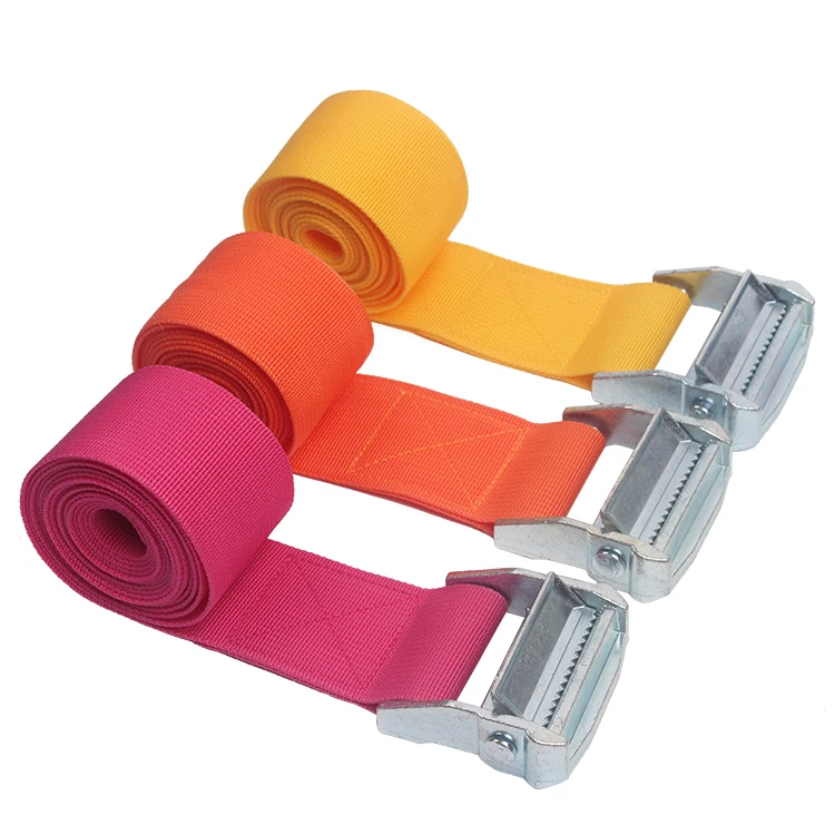 High Quality Cam Locking Buckle for Lashing Webbing Straps 250kgs Capacity Metal Cam Buckle Tie Down Lashing Strap