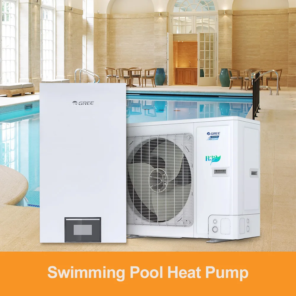 Сплит-тепловой насос Gree от воздуха к воде тепловые кондиционеры R32 R290 охлаждающий нагревательный инвертор 10 кВт